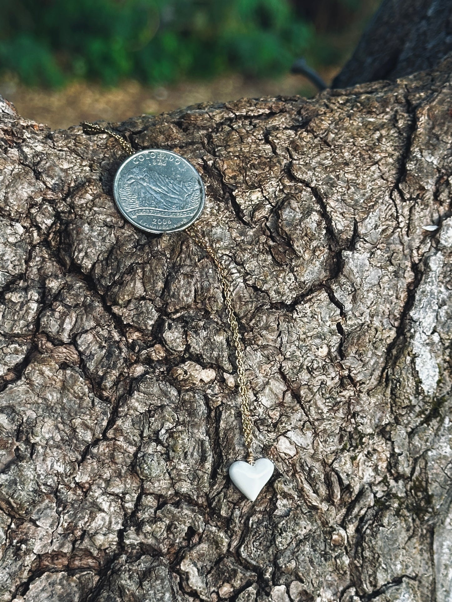 Dainty Hima Heart Necklace