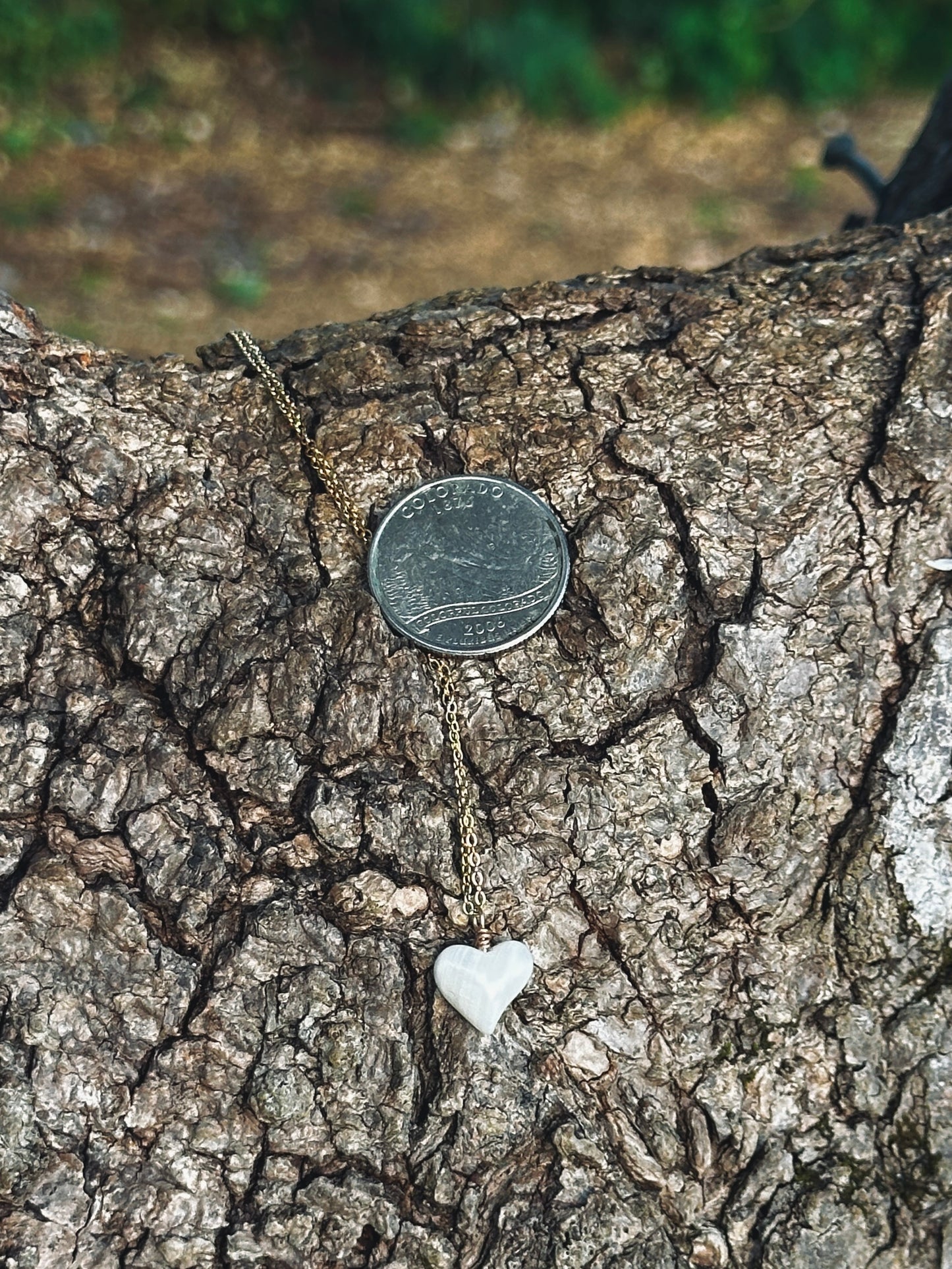 Dainty Hima Heart Necklace