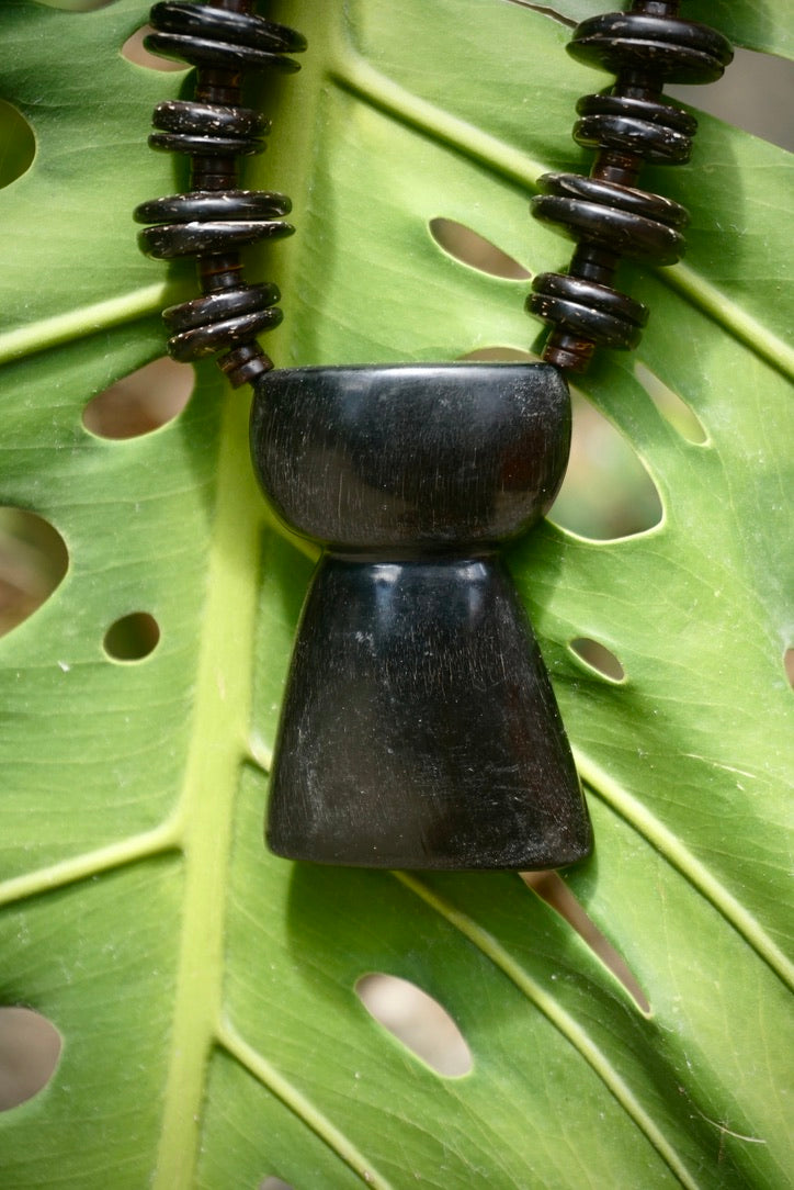 Modern Chamorro necklace, latte stone