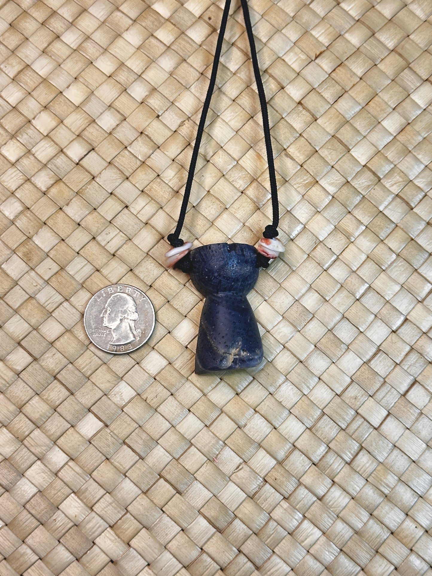 Blue Coral Latte Stone