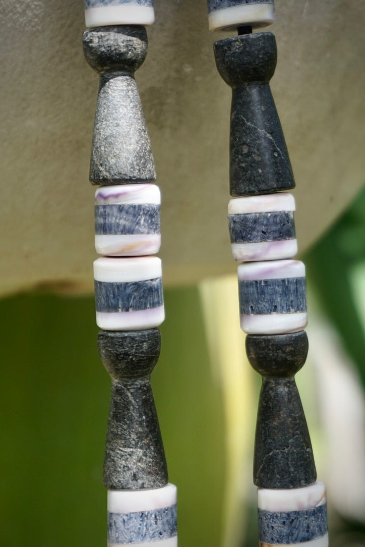 Modern Chamorro necklace, latte stone, slingstone