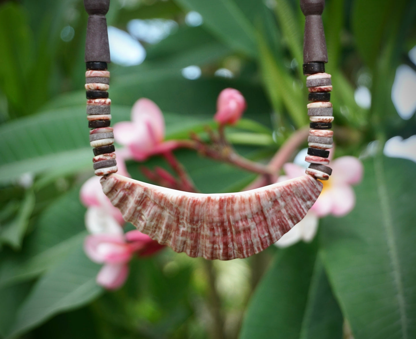 Modern Chamorro necklace, latte stone, sinåhi, spondåhi