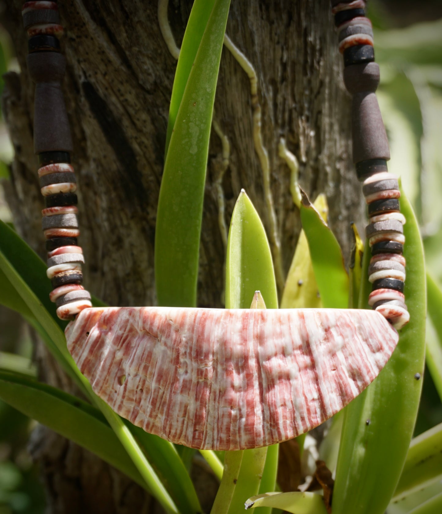 Modern Chamorro necklace, latte stone, sinåhi, spondåhi