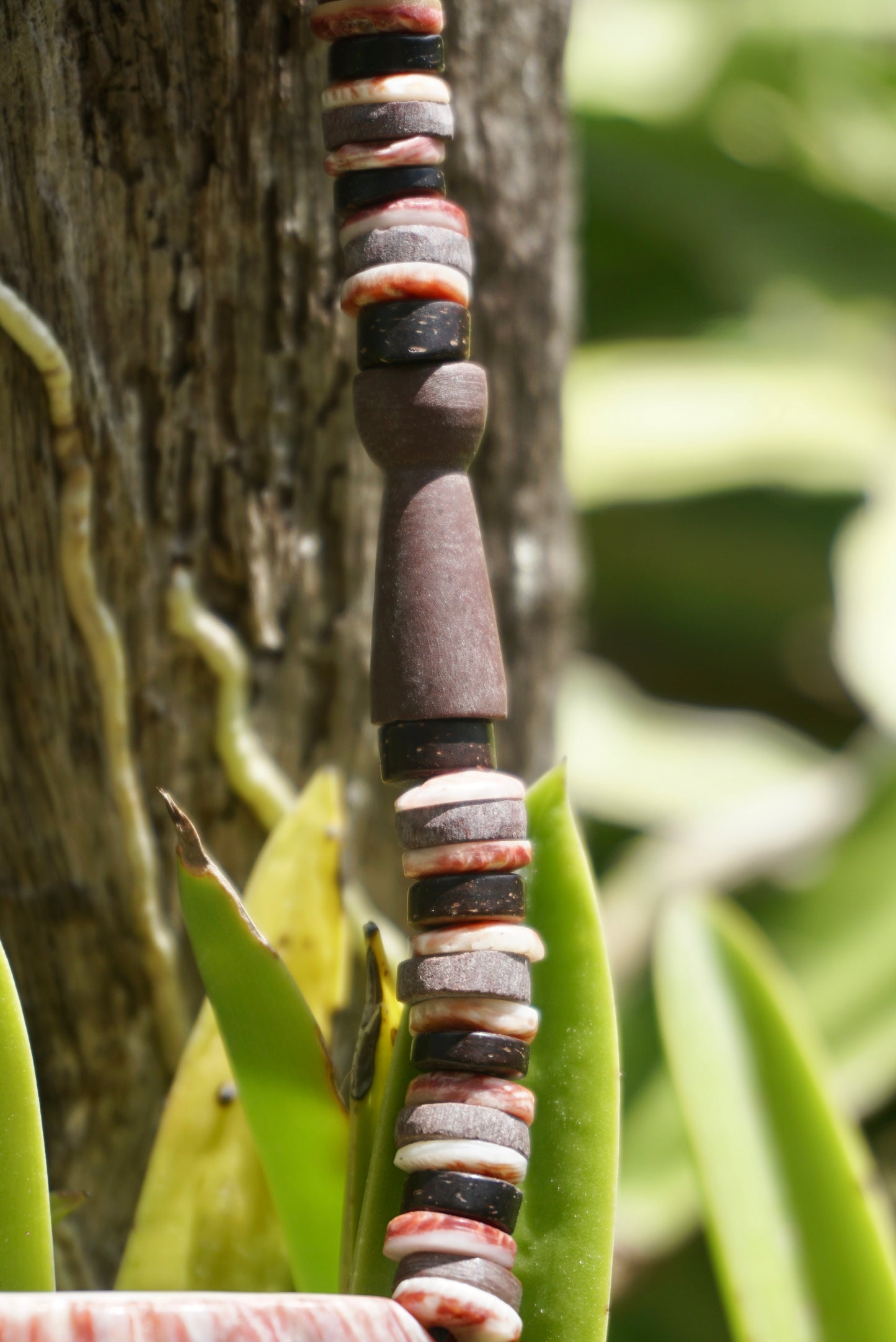 Modern Chamorro necklace, latte stone, sinåhi, spondåhi