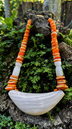 Load image into Gallery viewer, Hima Sinahi w/ Hima Latte Stone &amp; Full Spondy Side Beads
