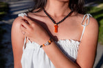 Load image into Gallery viewer, Latte Stone Necklace
