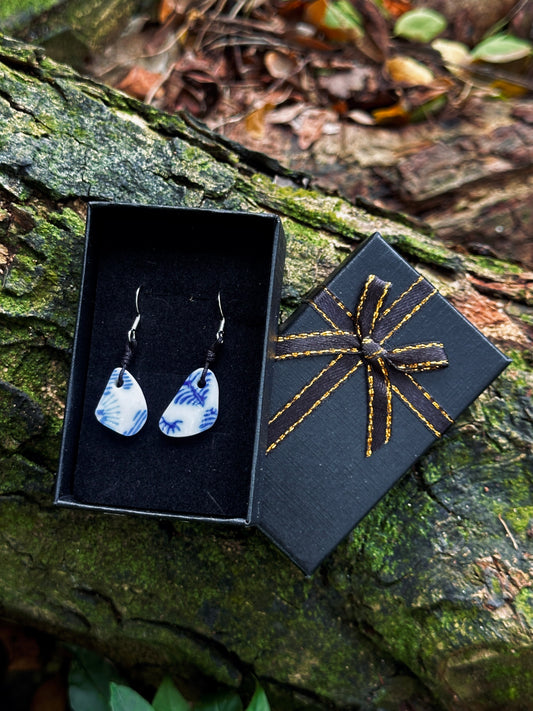 Sea Pottery Earrings