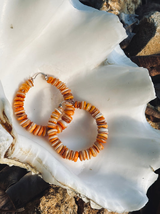 (Pre-Order) Spondy Hoop Earrings