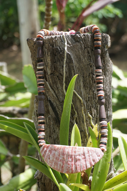 Modern Chamorro necklace, latte stone, sinåhi, spondåhi 