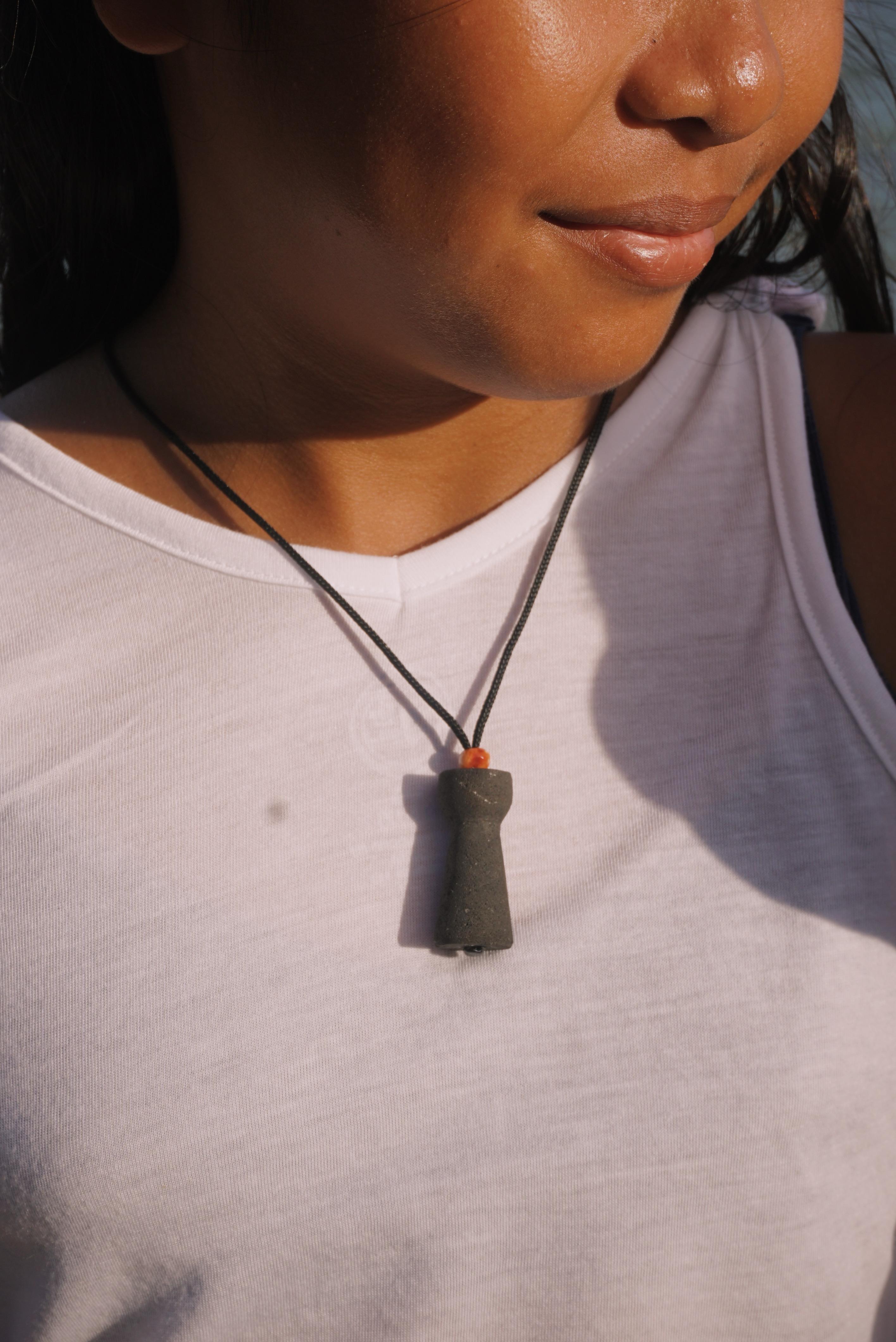 Latte Stone Necklace