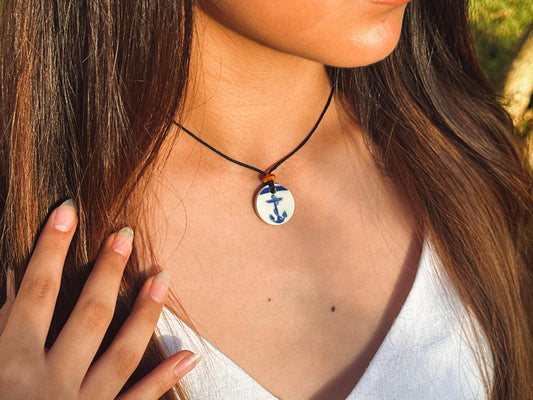 Sea Pottery Necklace