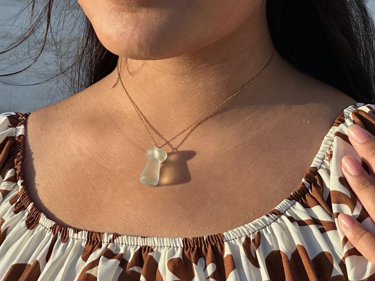 Seaglass Latte Stone 1