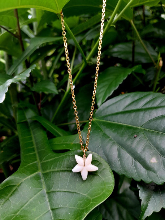 Plumeria, spider conch, toru, Chamorro jewelry, CHamoru jewelry