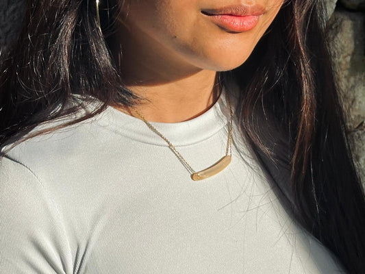 MOP Bar Necklace