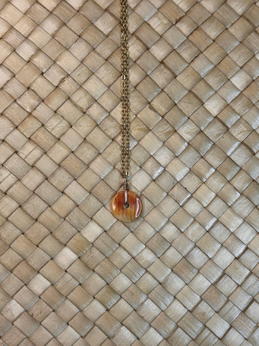 Spondy Moneybead on Gold 1